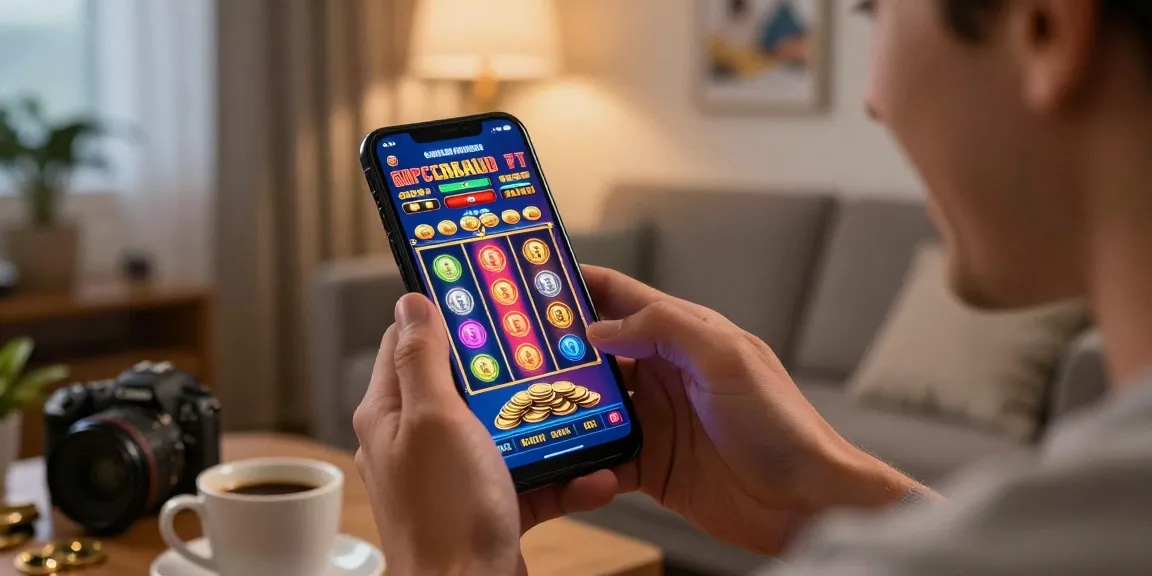 Exciting online gaming interface showcasing deposit tanpa minimal features with vibrant slot visuals, creating a cozy atmosphere.