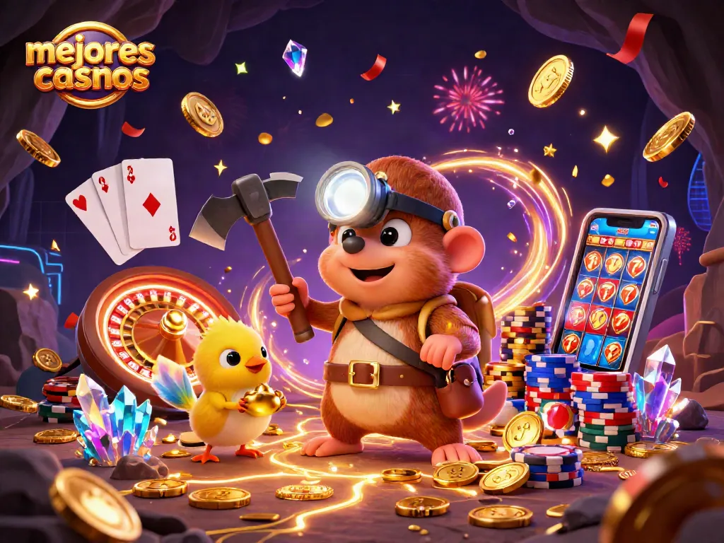 Triunfa con los mejores casinos: disfruta de monedas y gemas en un entorno vibrante.