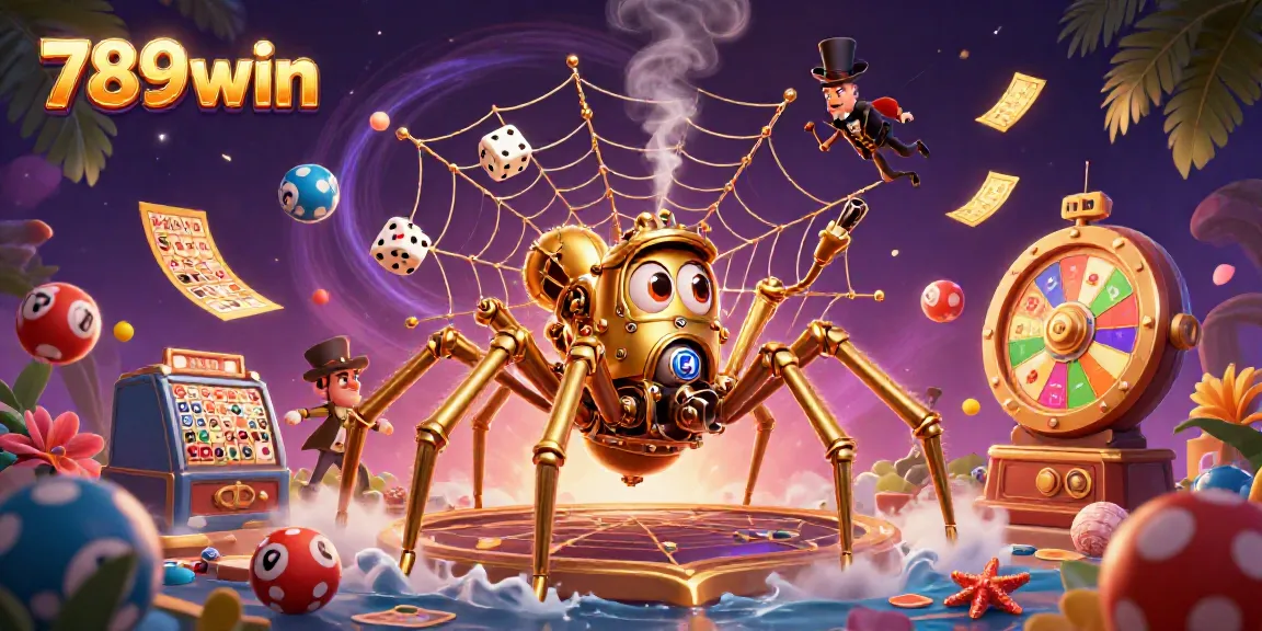 Engage with thrilling 789win gaming moments through this vibrant steampunk-themed scene.