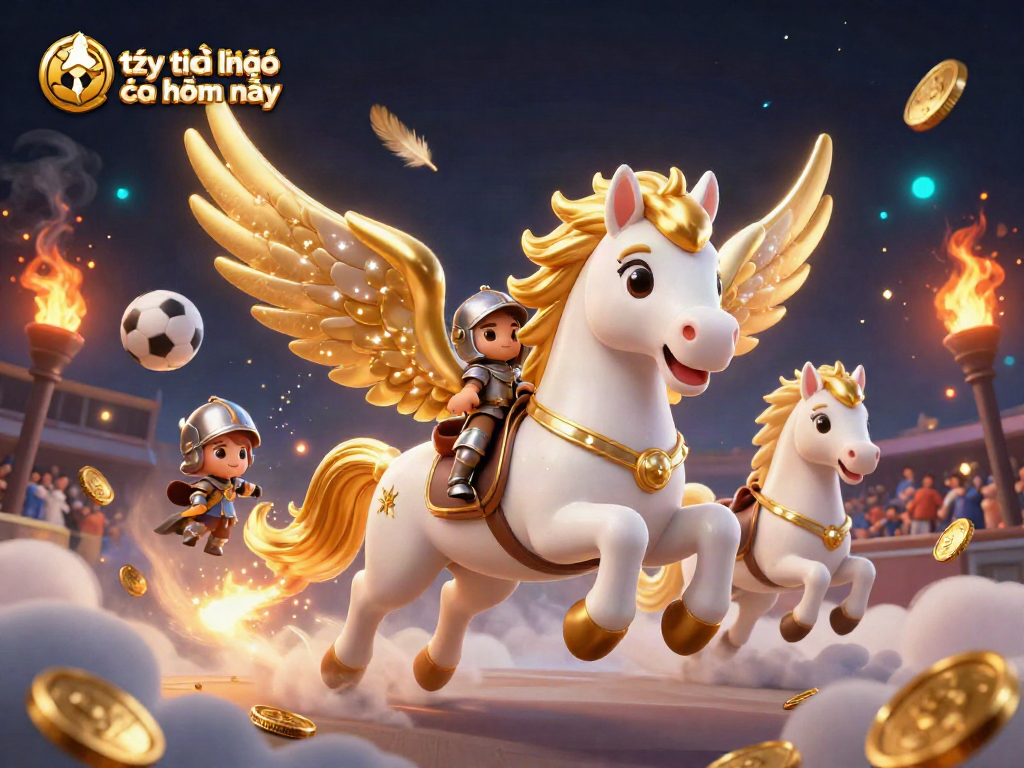 Engage with tỷ lệ kèo nhà cái hôm nay through a vibrant 3D sports betting scene filled with excitement and detail.