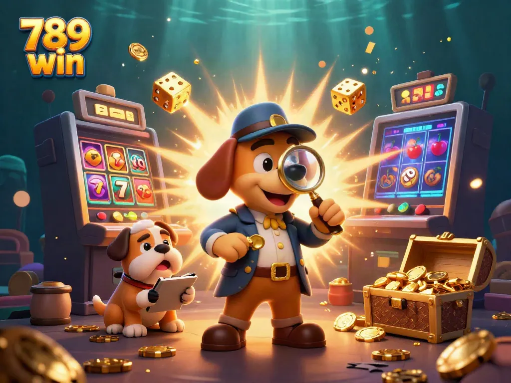 Experience the thrilling world of 789 win with exciting casino elements and engaging characters.