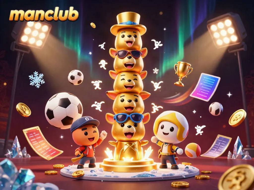 Engage with manclub's dynamic casino experience featuring vibrant characters and exciting game elements.