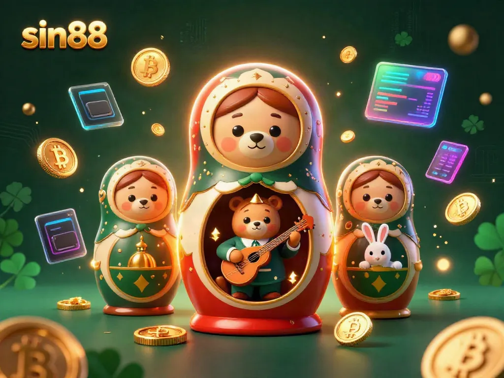Experience excitement at sin88 with a vibrant casino-themed illustration featuring charming characters and dynamic gameplay elements.