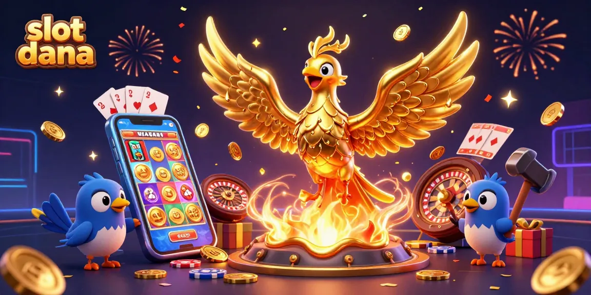Experience thrilling wins at slot dana with a vibrant 3D casino atmosphere alive with excitement.