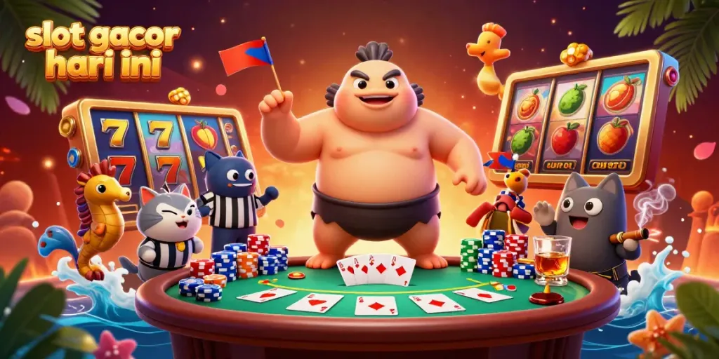 Engage with slot gacor hari ini through lively underwater casino action featuring a blowfish champion.