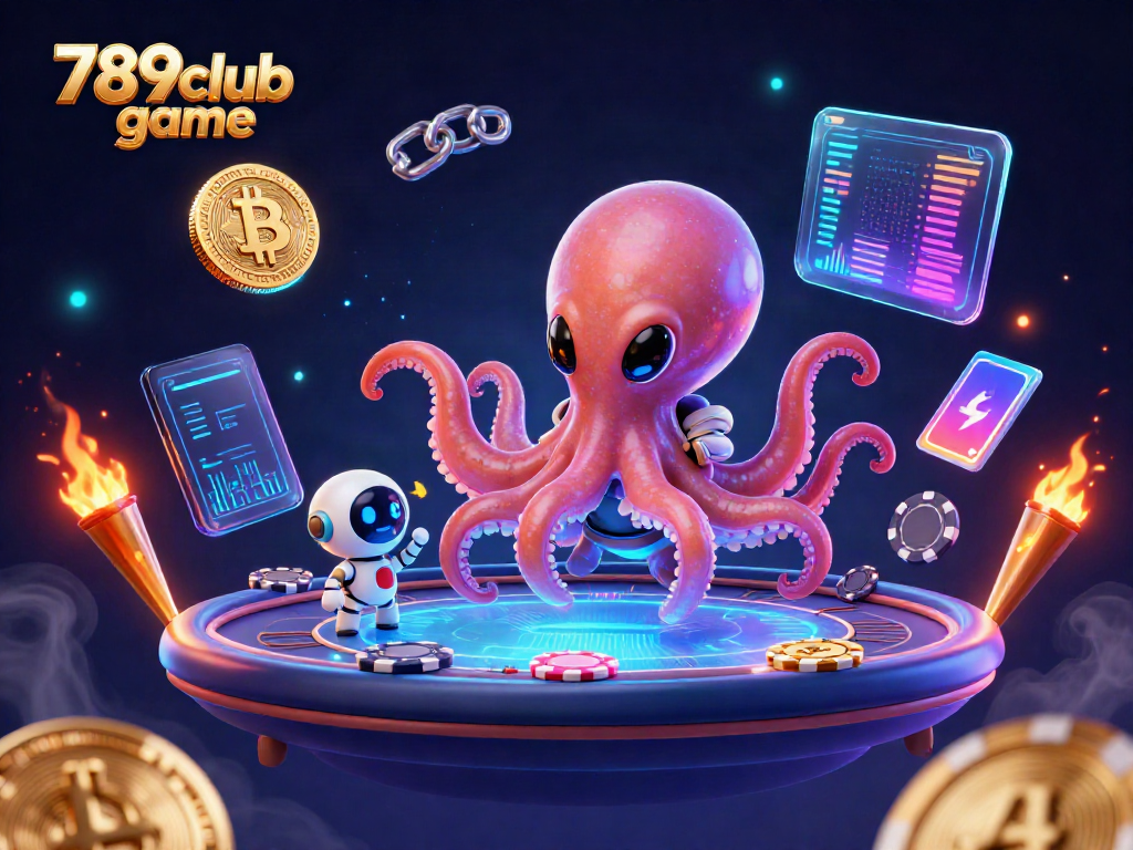 Play exciting 789club game with vibrant characters and dynamic poker scene.