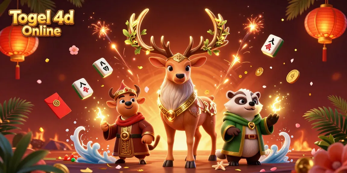 Engage in Togel 4d Online with vibrant characters and dynamic casino elements for an immersive experience.