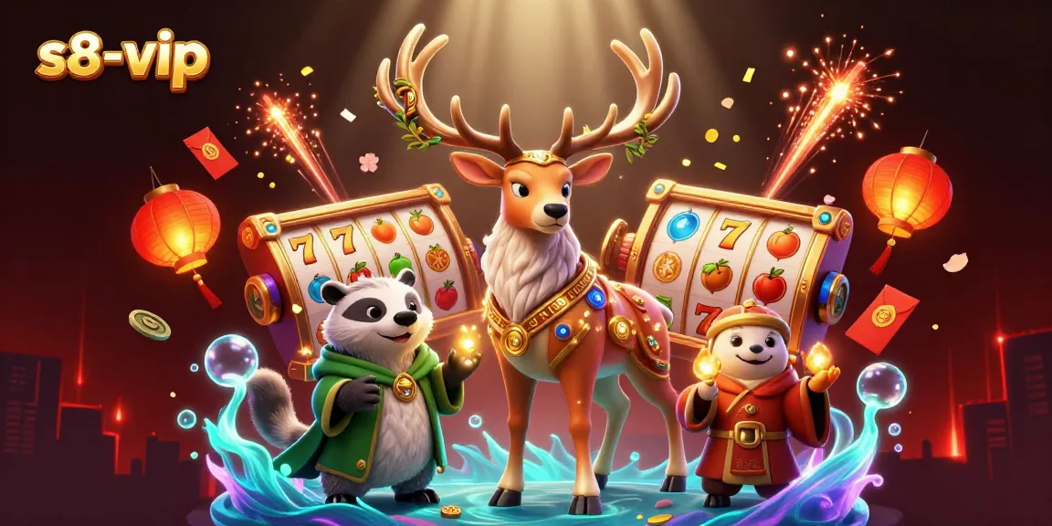 Join the excitement at s8-vip with vibrant slot reels and captivating game elements!