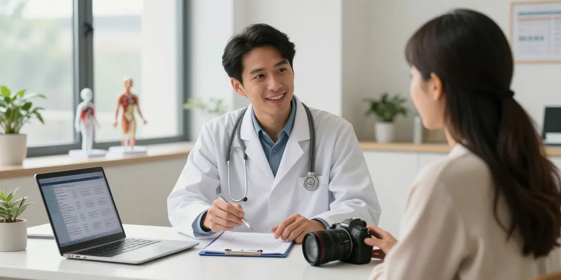 Patient consultation about tirzepatide for sale Canada in a bright clinic.