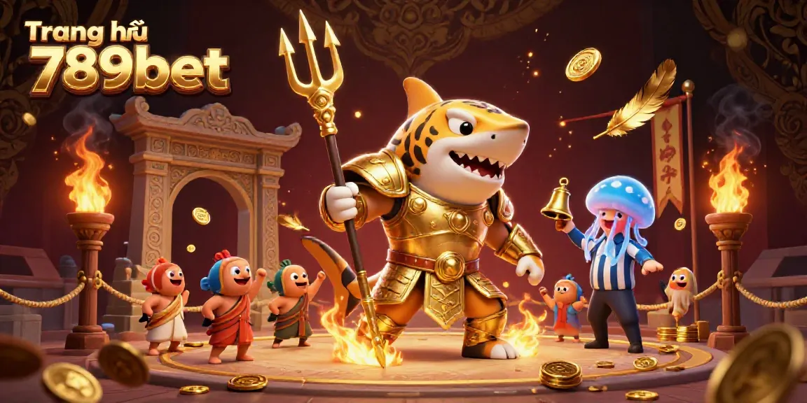 Engage with exhilarating gaming experiences on Trang chủ 789bet, depicted in 3D underwater colosseum illustration.