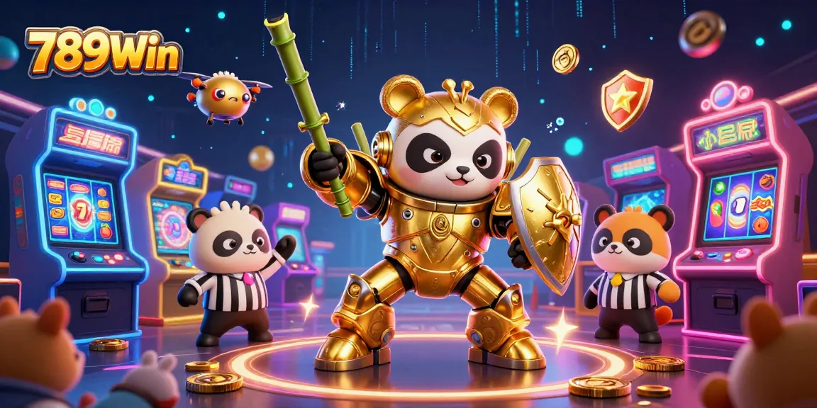 Engage with exciting games at 789Win featuring dynamic 3D casino elements and vibrant characters.