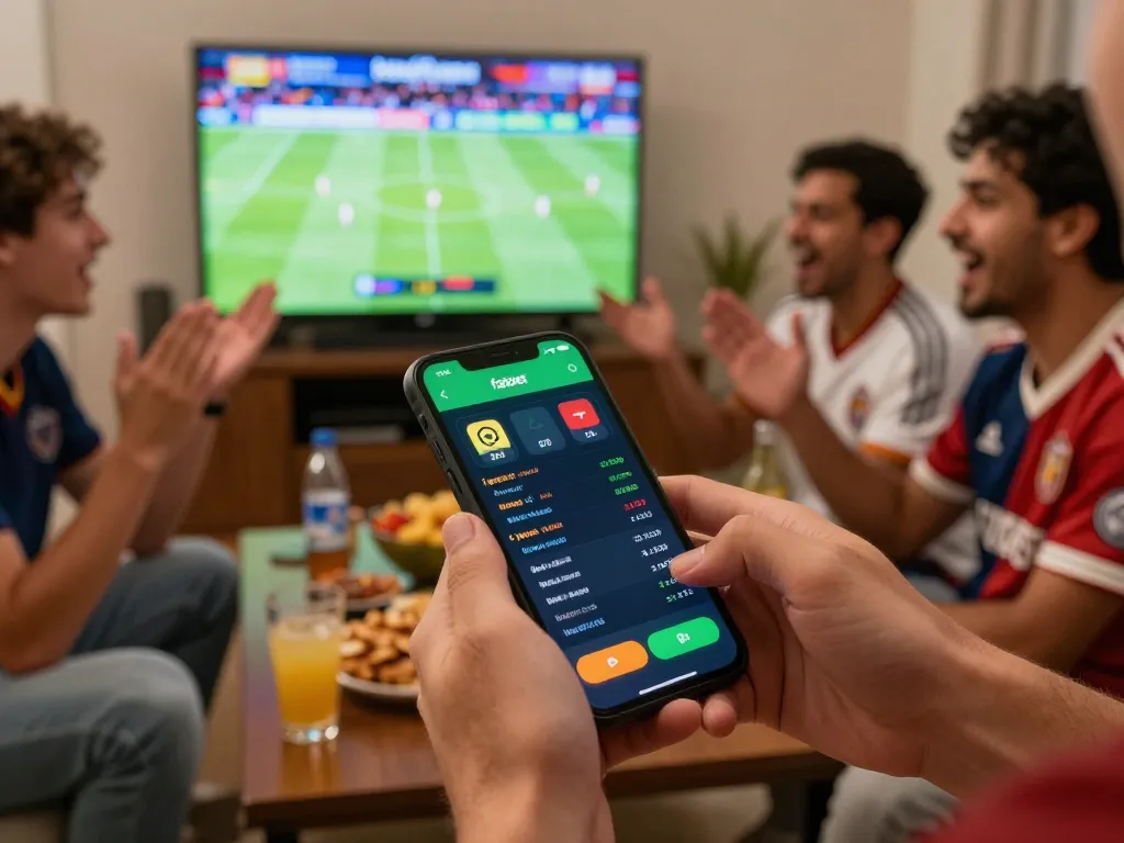Experience the thrill of live betting on Fabet with friends during sports events.