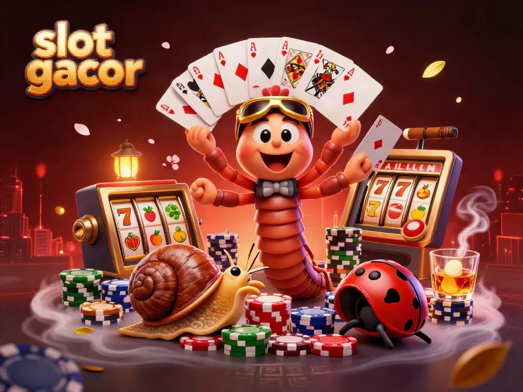 Engage in slot gacor excitement with vibrant characters and rich casino elements