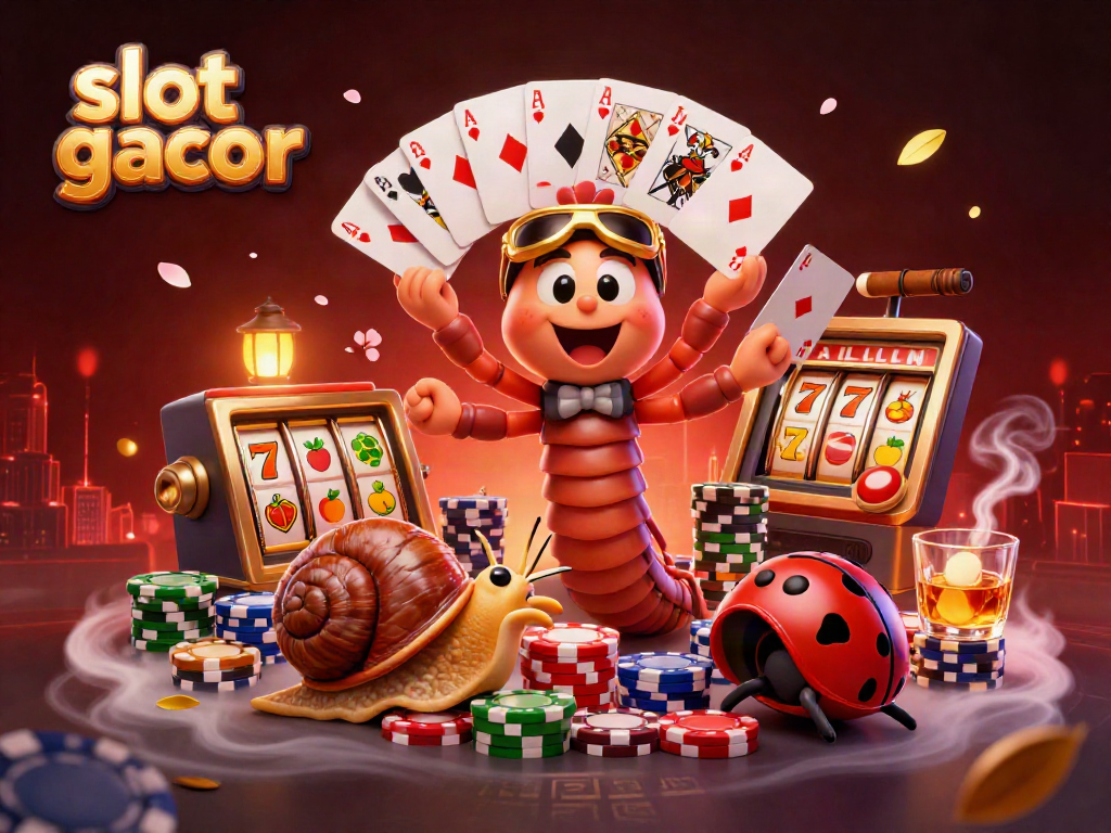 Engage in slot gacor excitement with vibrant characters and rich casino elements