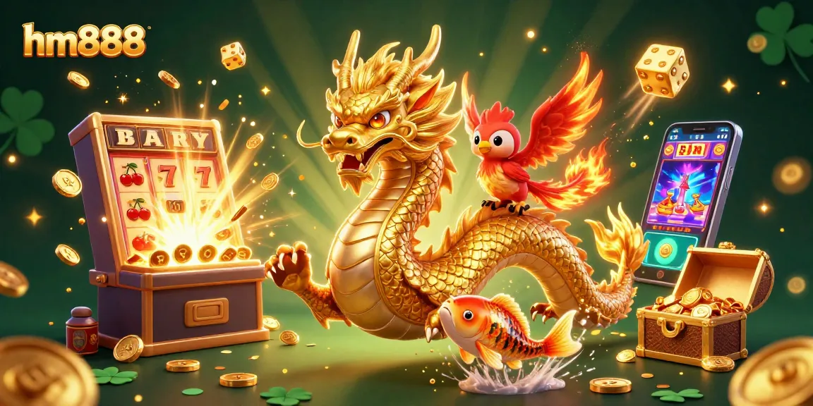 Experience the thrill of winning at hm888 with dynamic casino games and vibrant characters.
