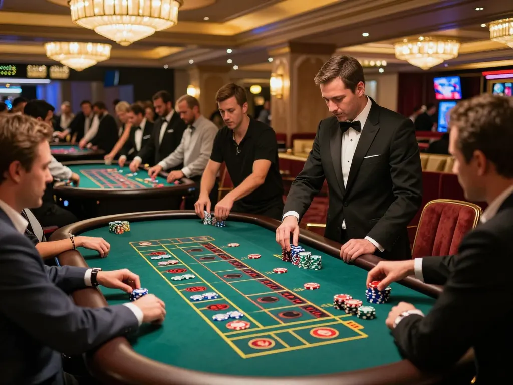 Experience the thrill of winning at hay88x with lively roulette gameplay and an upscale casino atmosphere.