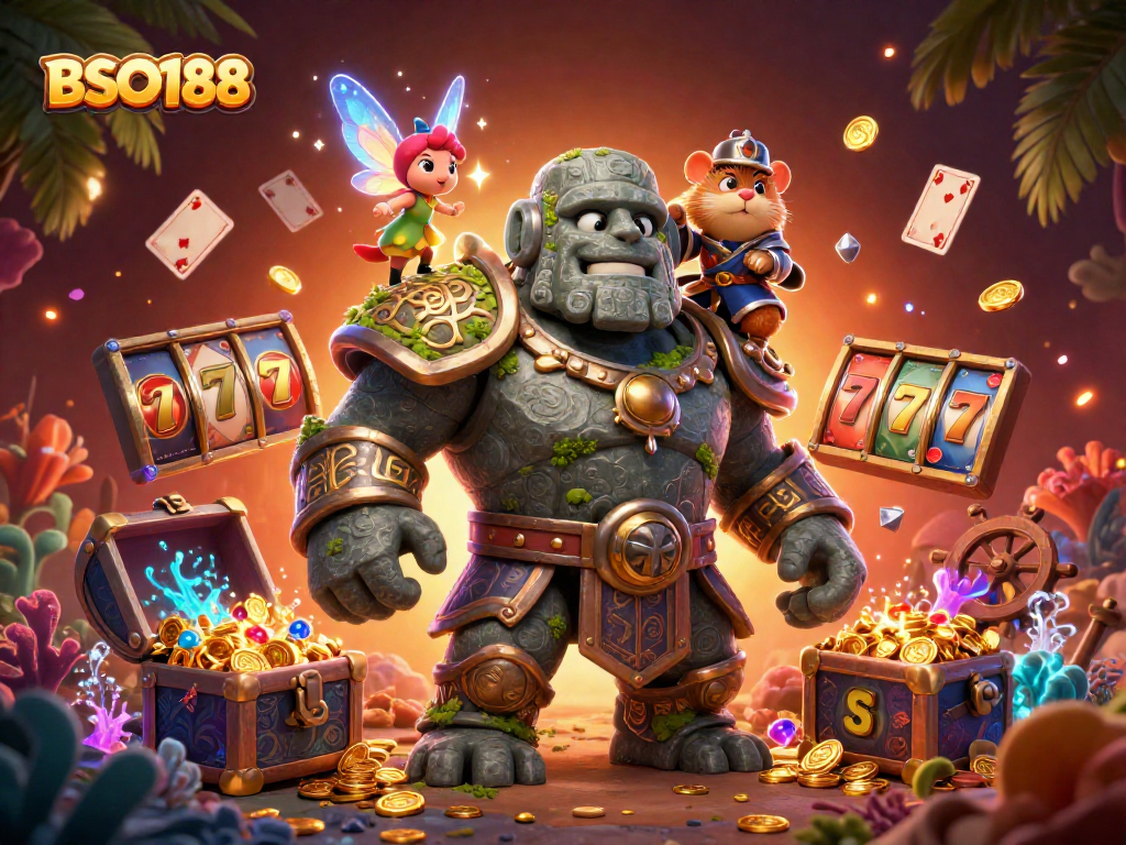 BSO188 invites players to embrace thrilling jackpot wins in a vibrant casino adventure.