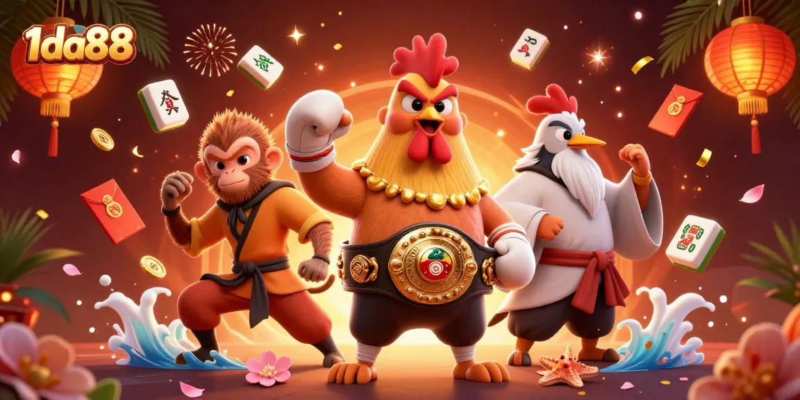 Engage in thrilling gaming experiences at 1da88 with dynamic casino elements in action.