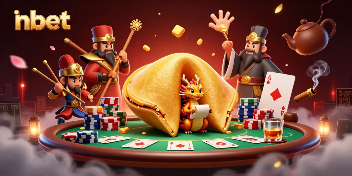 Navigate nbet's vibrant 3D casino world featuring golden elements and poker excitement.