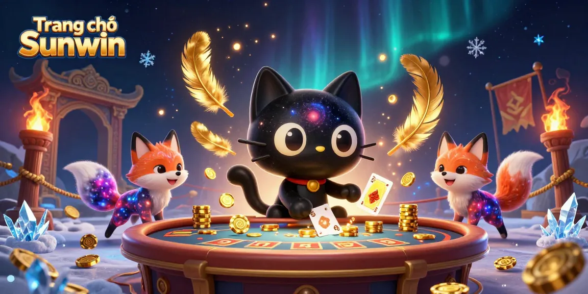 Engage in exciting gameplay at Trang chủ Sunwin, featuring a cosmic casino atmosphere packed with vibrant characters and energy.