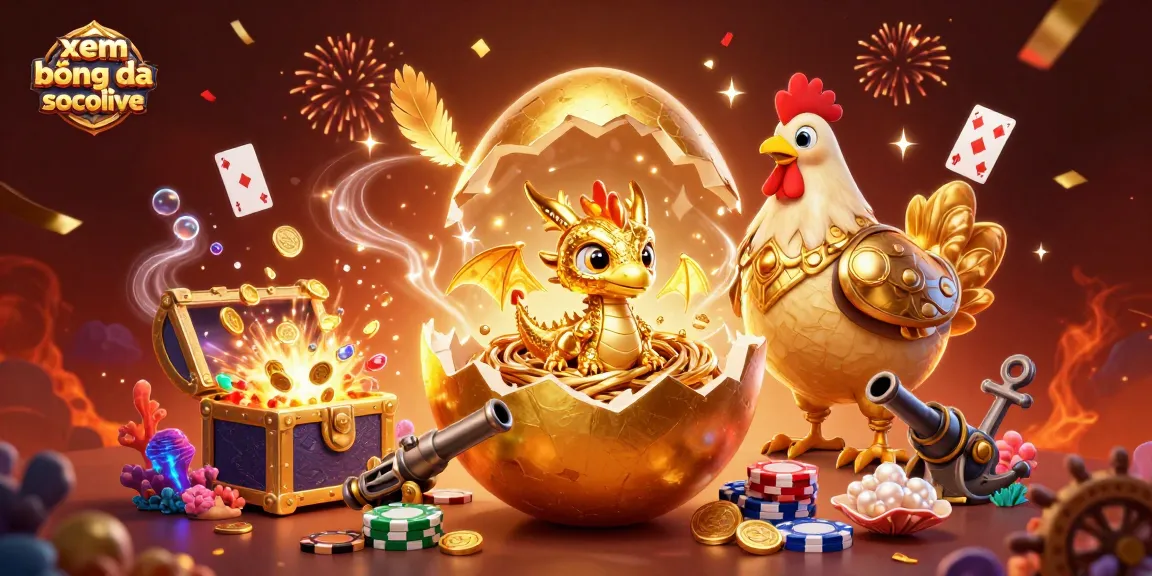 xem bóng đá socolive celebrates excitement with a golden dragon and poker chips in a vibrant casino scene